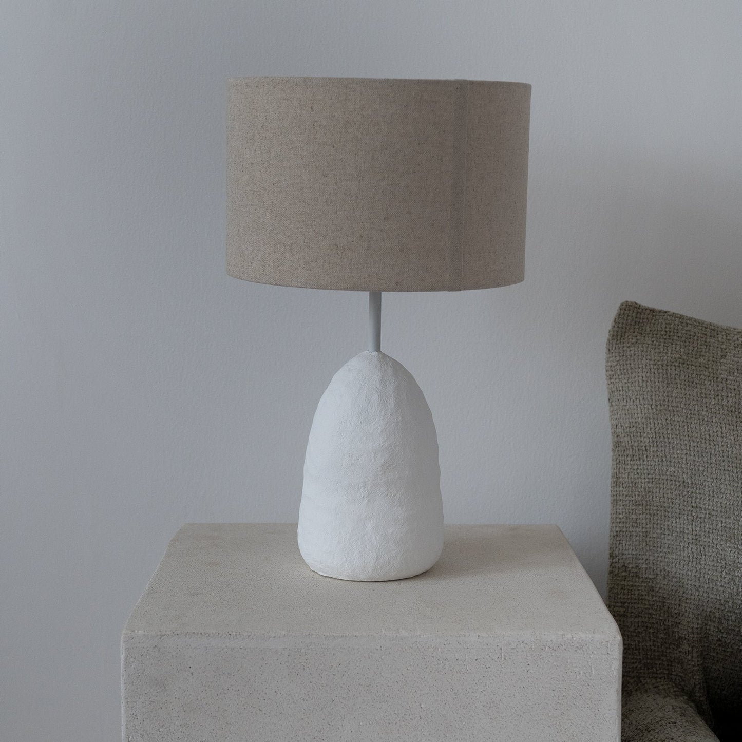 Rigel Table Lamp Paper Mache Base