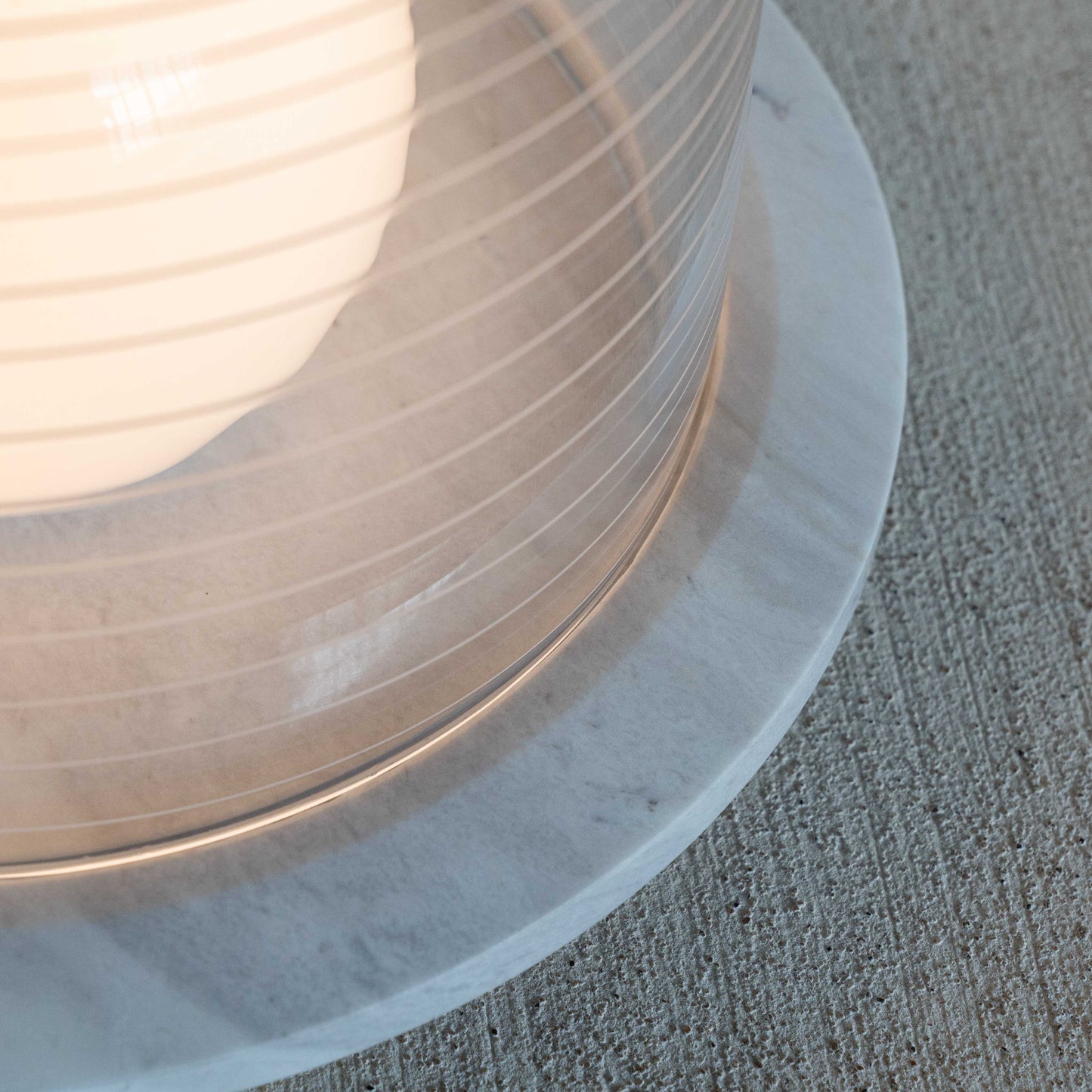 Celia Marble & Glass Onyx Modern Table Lamp