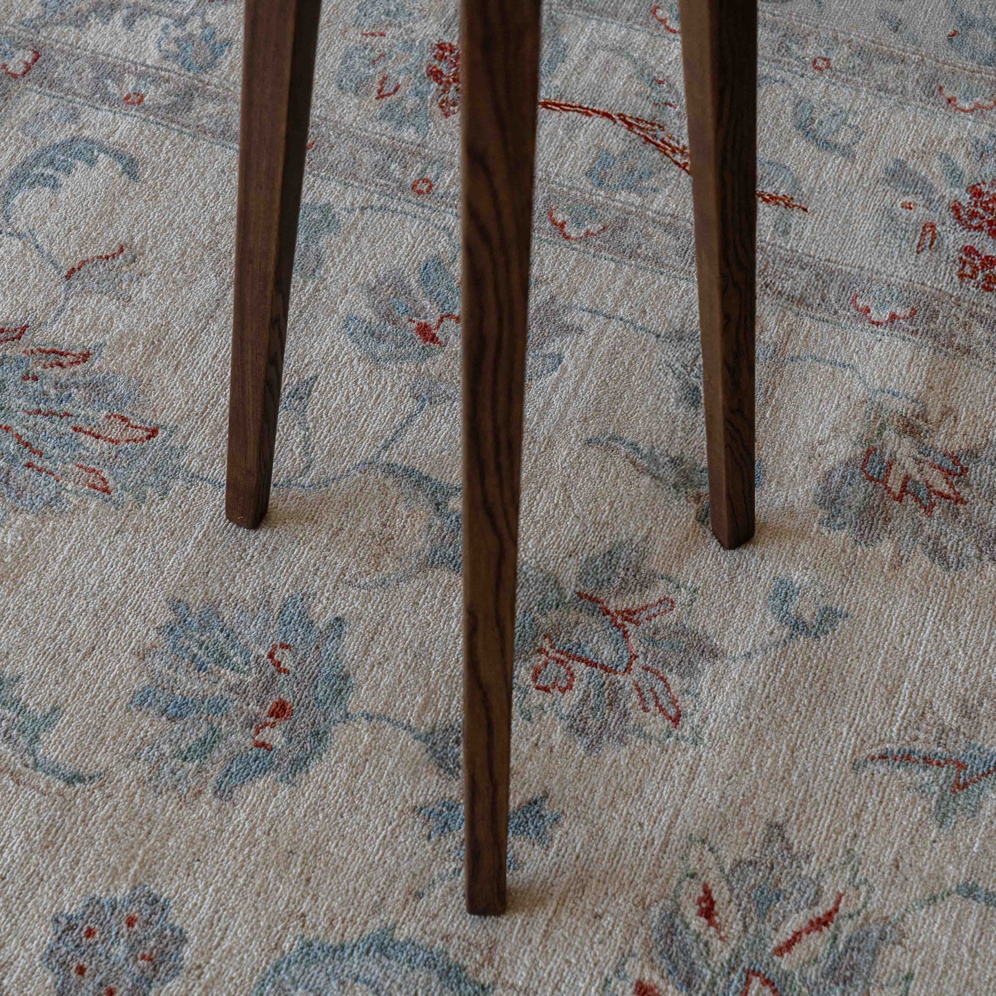 Lunar Solid Wood & Jute Shade Tripod Floor Lamp