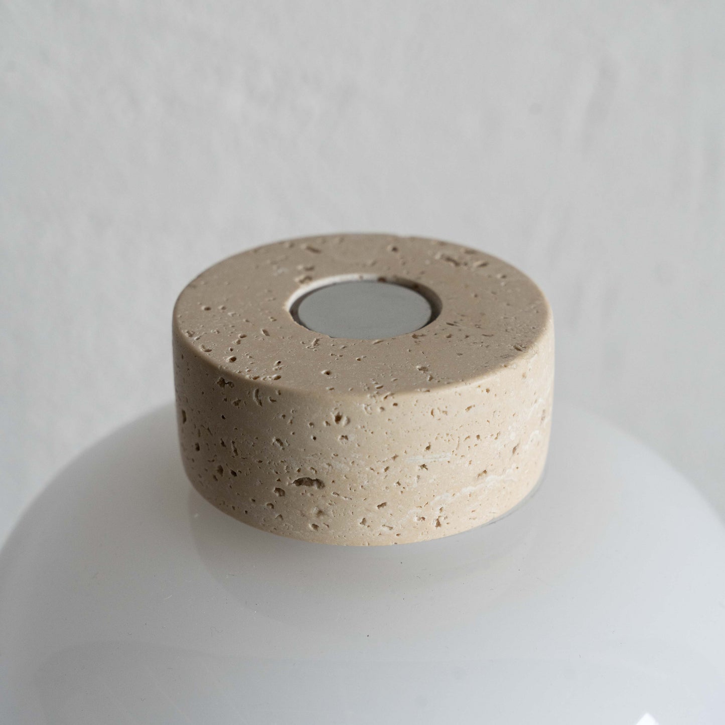 Lyra Travertine Marble Table Lamp (MT80560)
