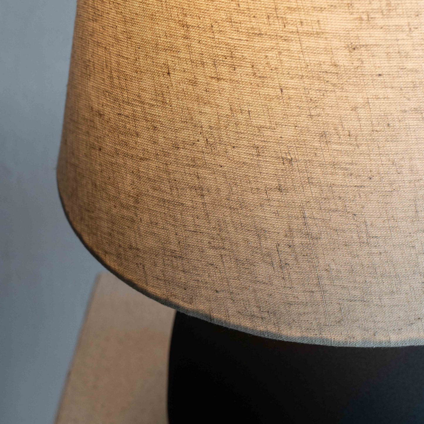 Moana Black Rust Table Lamp