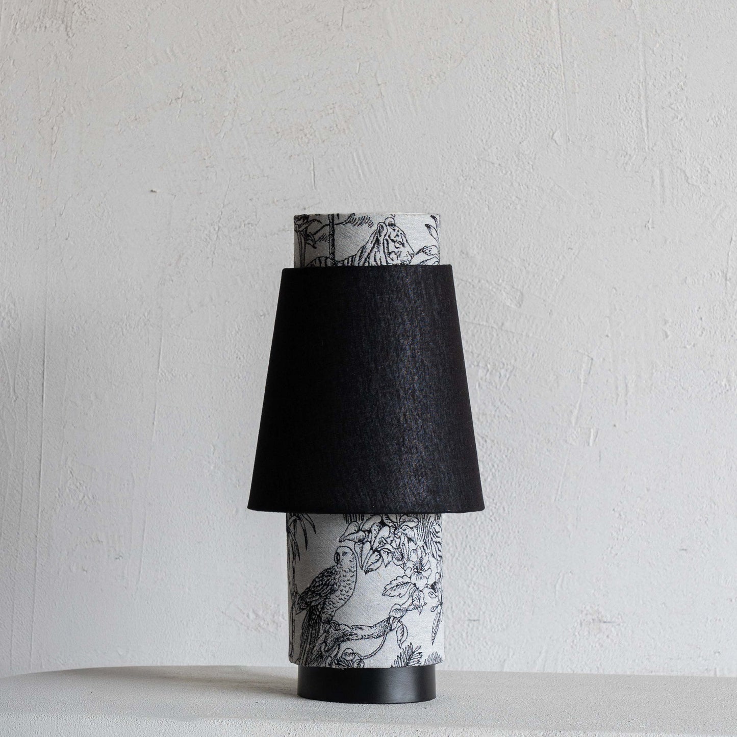 Brime Black & White Ancient Style Table Lamp