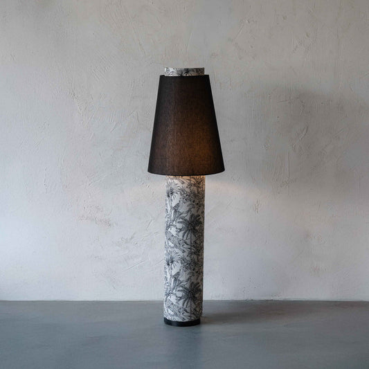 Brim Lux Mid Century Style Artisan Floor Lamp